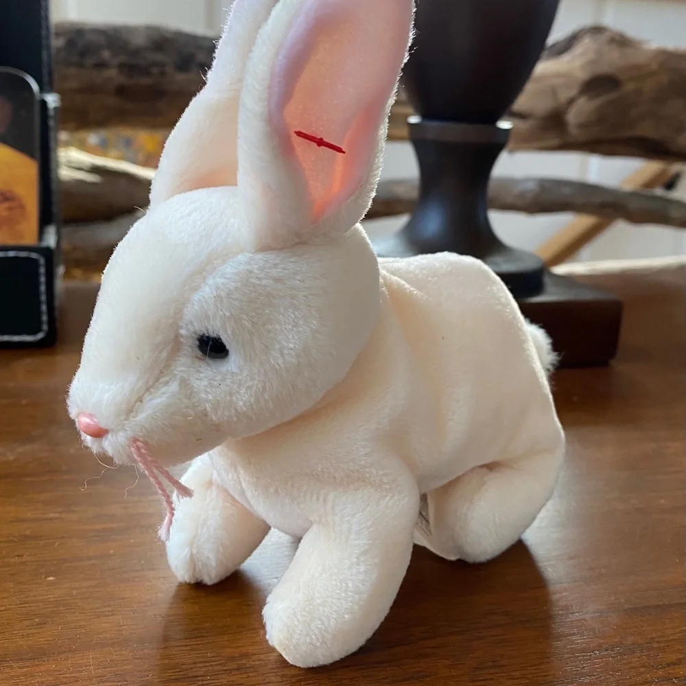 TY Beanie Baby Nibbler‎ 1998 Easter Bunny